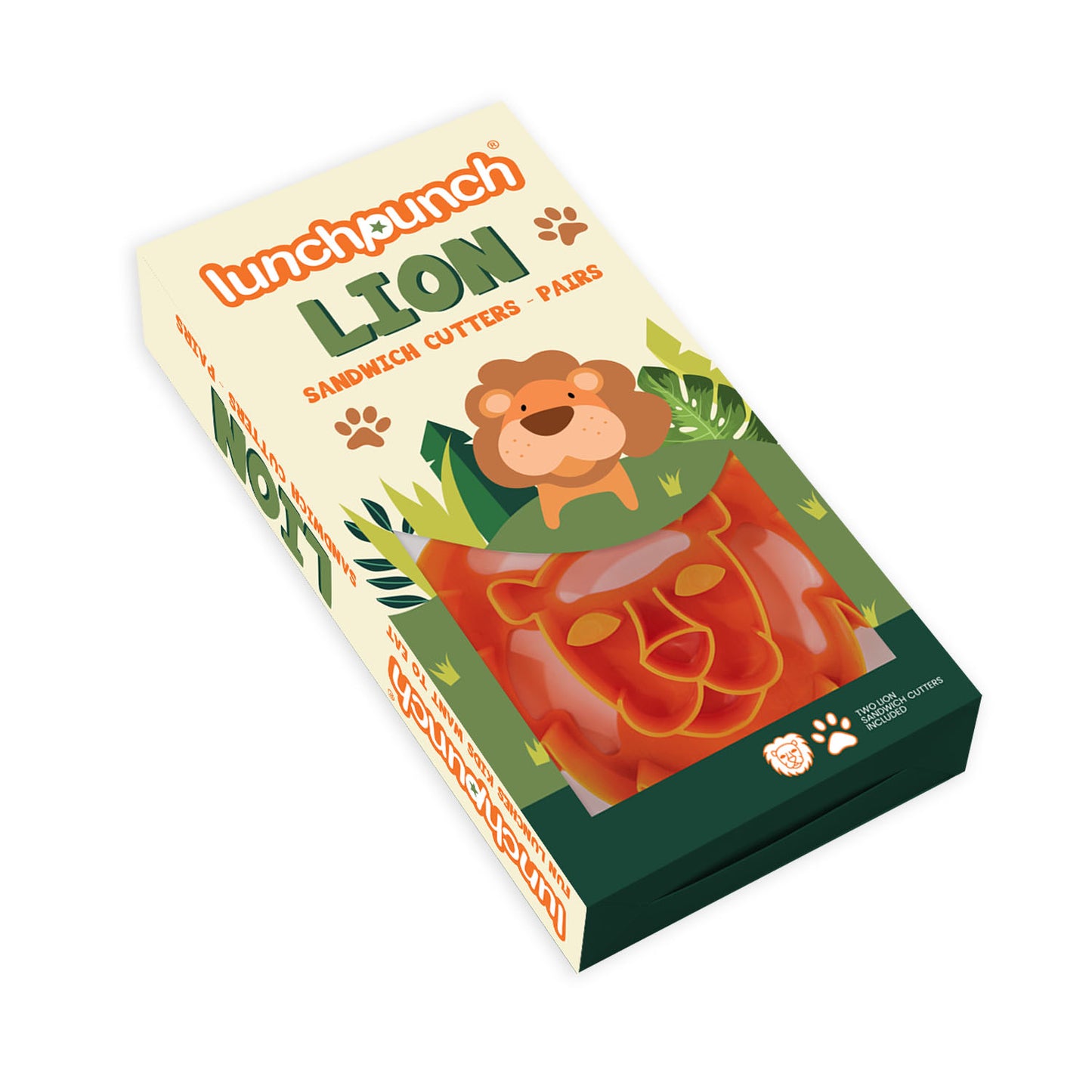 Lunchpunch sandwich cutters-Lion