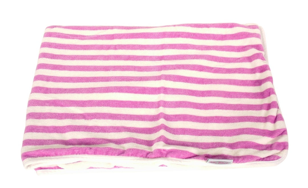 Organic snooze blanket - plum