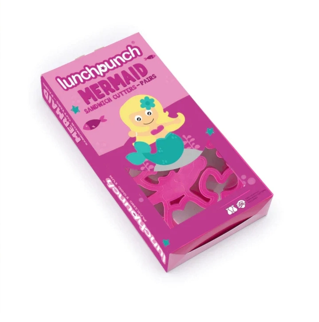 Lunchpunch sandwich cutters-Mermaid
