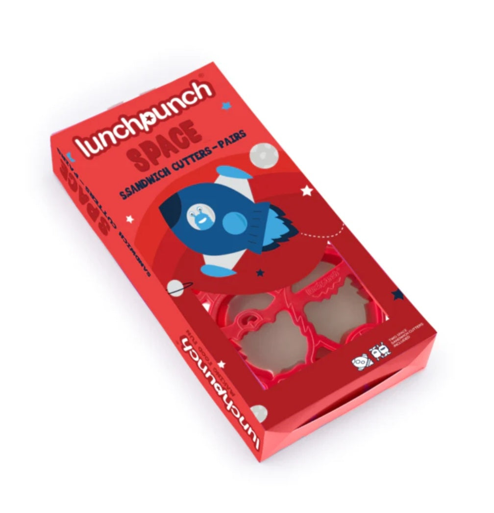 Lunchpunch sandwich cutters-Space
