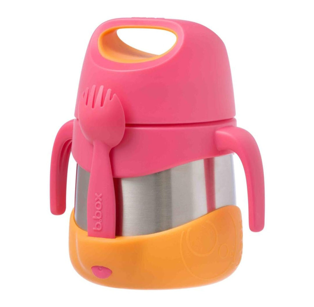 b.box insulated food jar -Strawberry shake