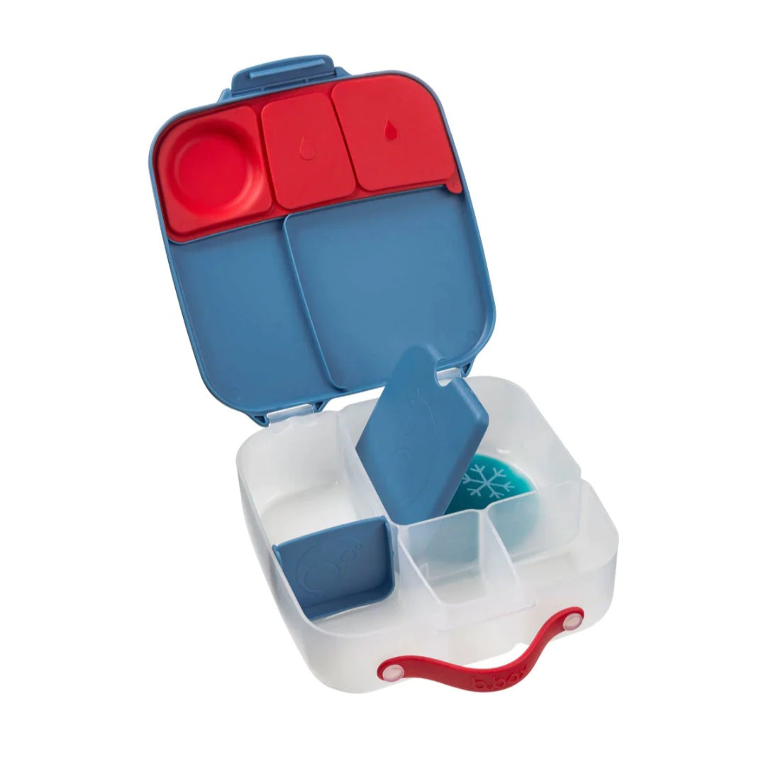 b.box large lunch box Blue Blaze