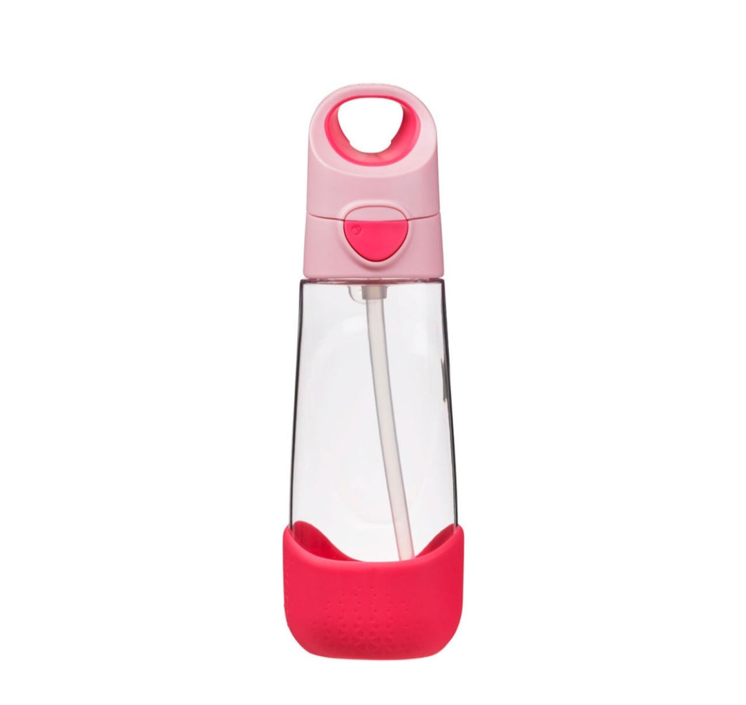 b.box tritan 600ml drink bottle -Flamingo fizz
