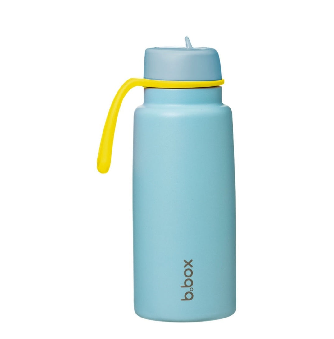 b.box Insulated Flip Top 1 Litre Bottle -Pool Side