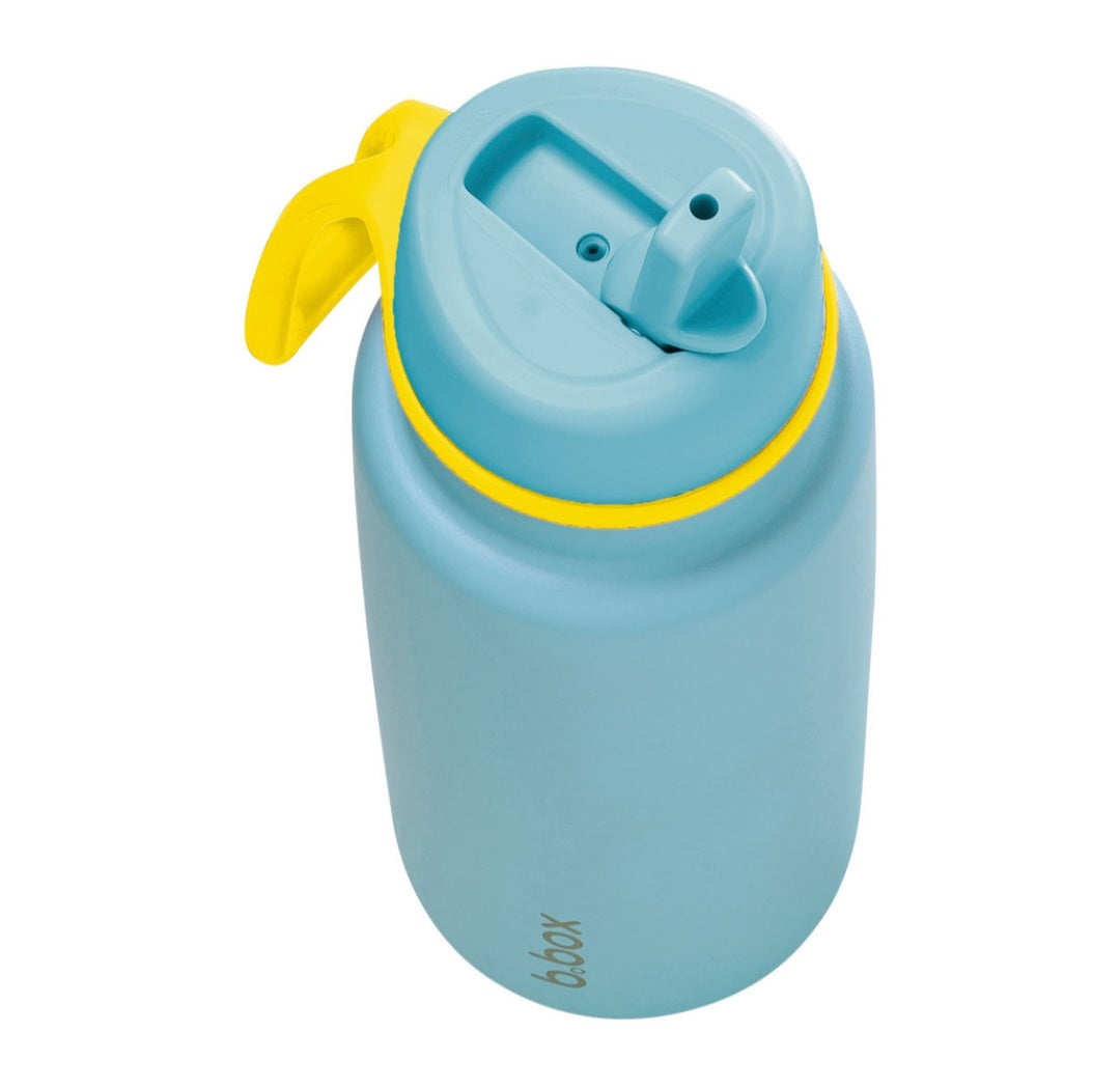 b.box Insulated Flip Top 1 Litre Bottle -Pool Side