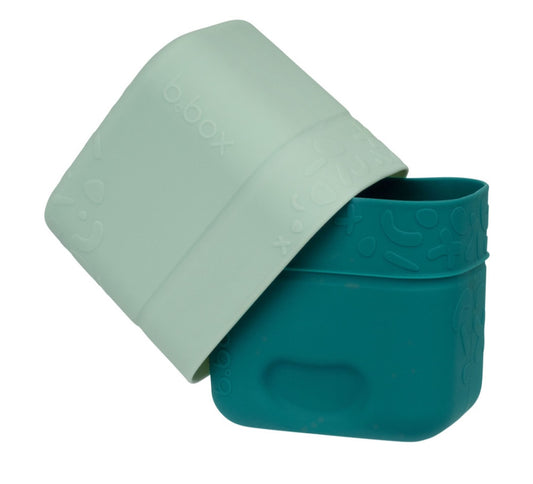b.box silicone snack cup -Forest