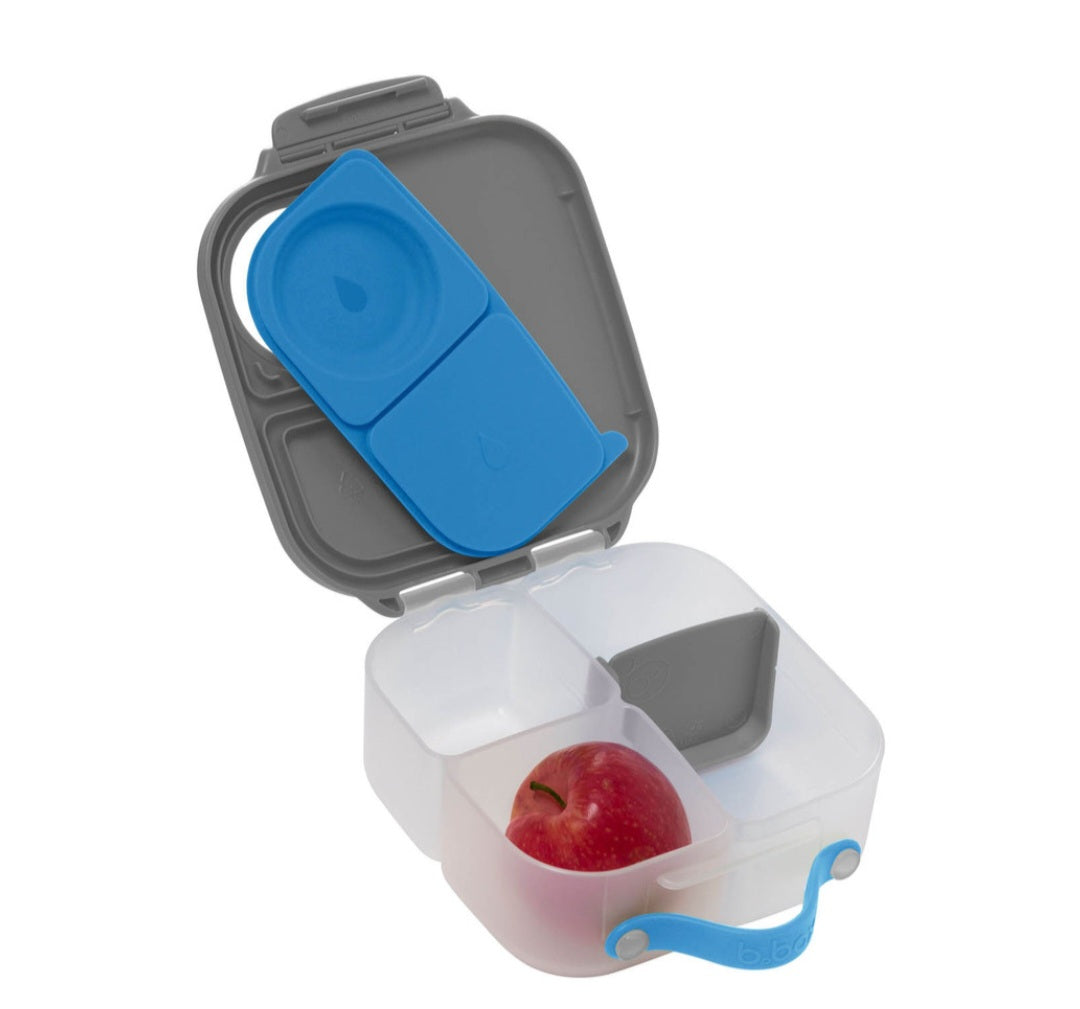 b.box mini lunch box Blue Slate