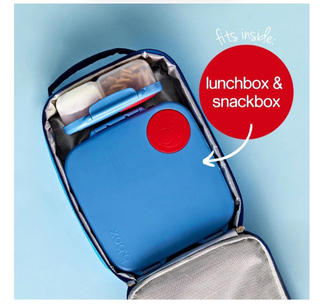 b.box insulated lunch bag Deep blue