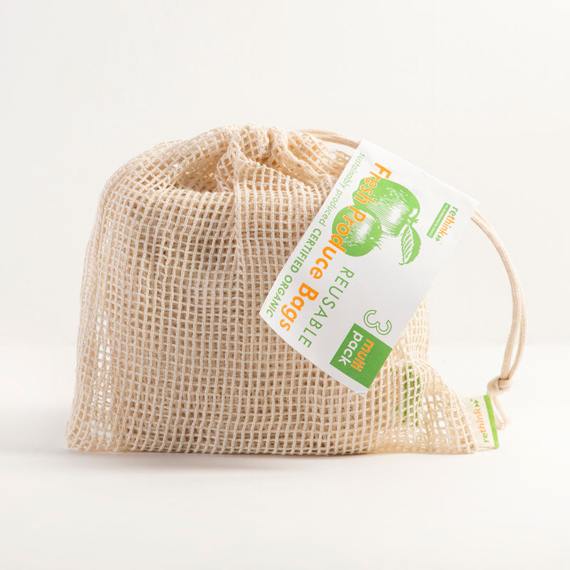 Rethink Reusable Fresh Produce Bags Multi Pack - 3 pack